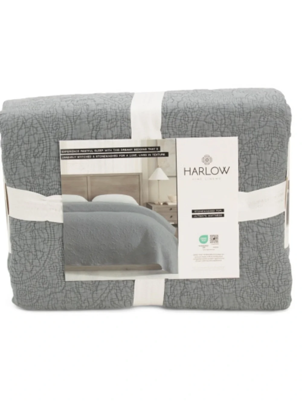 HARLOW Textured Embroidered Layering Quilt